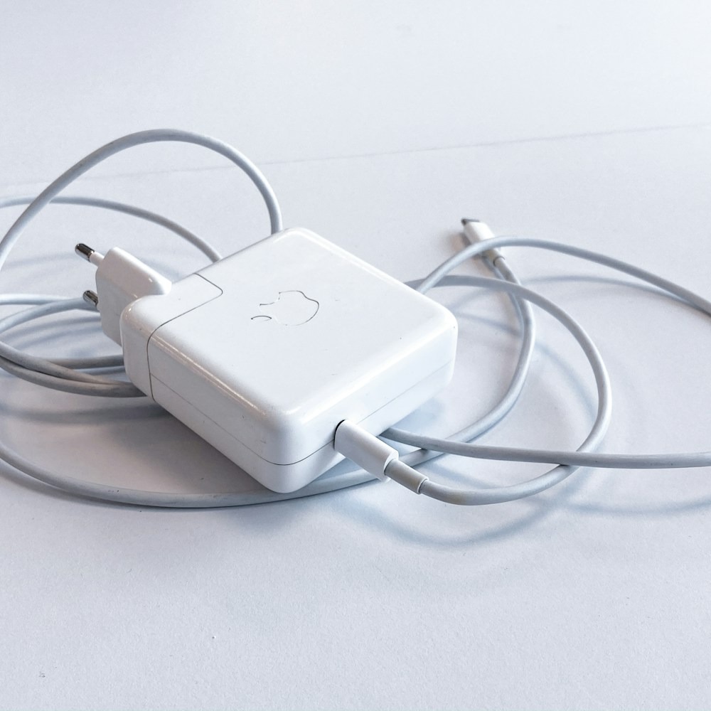 High-Speed 65W GaN Dual USB-C Fast Charger with Braided Cable